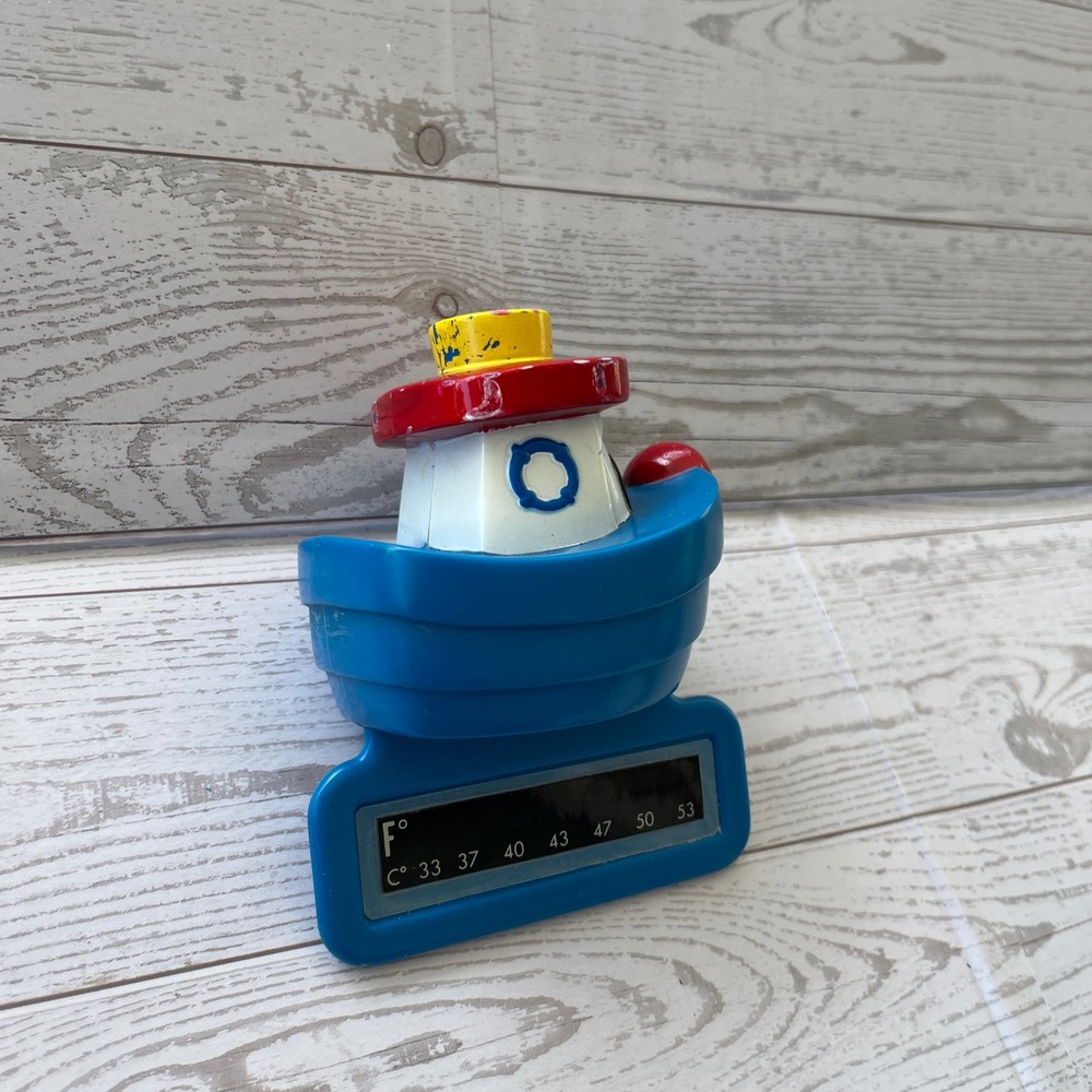 VTG 1999 Safety 1st‎ Tugboat Baby Bath Water Thermometer NOT WORKING